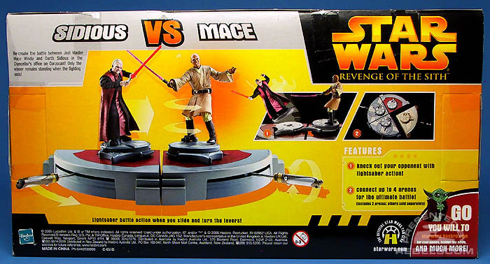 <i>Revenge of the Sith</i> Battle Arena: Darth Sidious VS Mace Windu