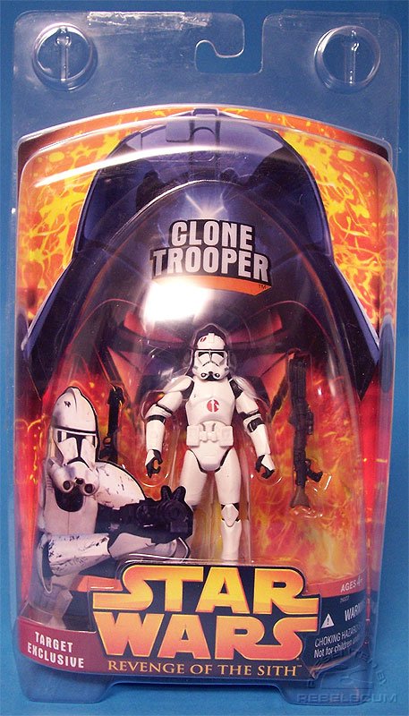 Clone Trooper logo on clamshell case