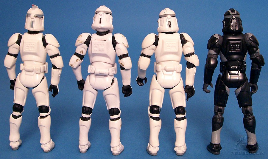 Clone Wars Clone Trooper | ROTS Clone Trooper III-41 | Neyo's Clone Trooper | Utapau Shadow Trooper