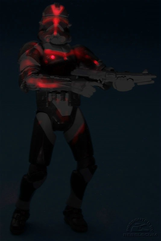 The Shadow Trooper sneaks around undetected<br>(Dramatic lighting...figure does not glow red)