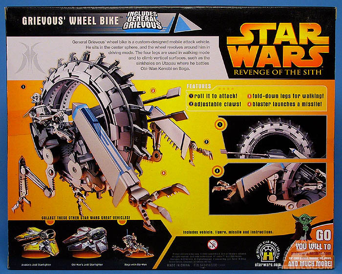 <i>Revenge of the Sith</i> Grievous' Wheel Bike