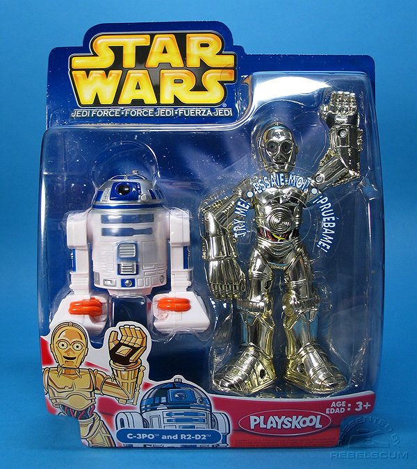 Jedi Force C-3PO and R2-D2
