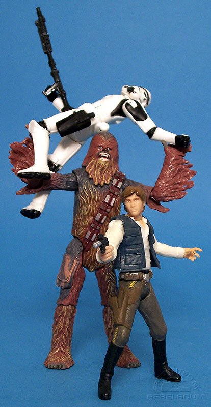 ''It's not wise to upset a Wookiee!''