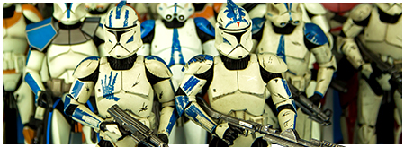 Rebelscum Echo and Fives 501st Legion Militaries of Star Wars