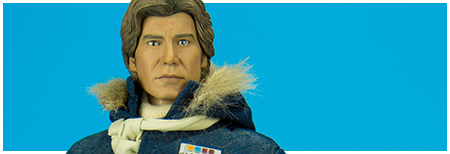 Han Solo Hoth Exclusive Blue Version 1/6th Scale Figure from Sideshow Collectibles Han Solo Hoth Exclusive Blue Version 1/6th Scale Figure from Sideshow Collectibles