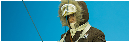 Han Solo Hoth Exclusive Brown Version 1/6th Scale Figure from Sideshow Collectibles Han Solo Hoth Exclusive Brown Version 1/6th Scale Figure from Sideshow Collectibles