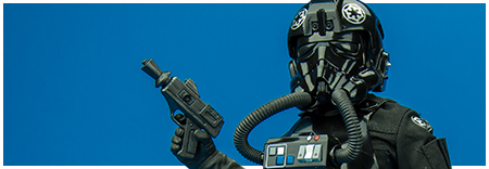 Imperial TIE Fighter Pilot Sixth Scale Figure from Sideshow Collectibles