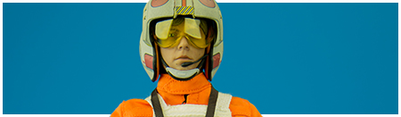 Luke Skywalker Red Five X-Wing Pilot Sixth Scale Figure by Sideshow Collectibles Luke Skywalker Red Five X-Wing Pilot Sixth Scale Figure by Sideshow Collectibles