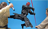 Duel Of The Fates Polystone Diorama