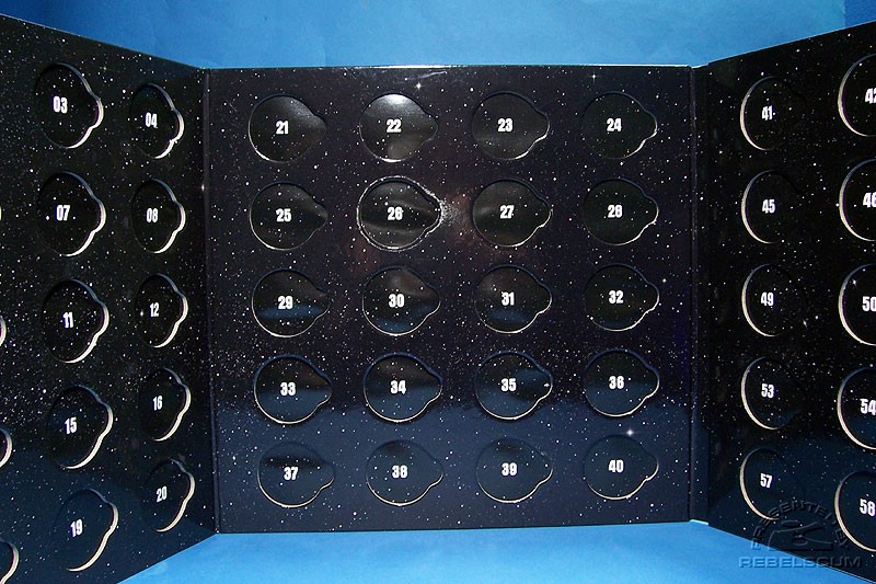 Slots to hold coins 21-40