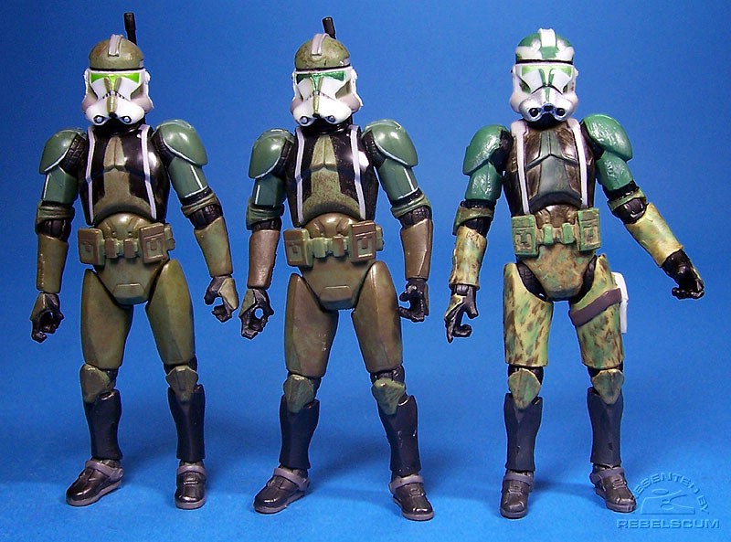 ROTS Commander Gree (light visor) | (dark visor) | 2008 TAC Commander Gree