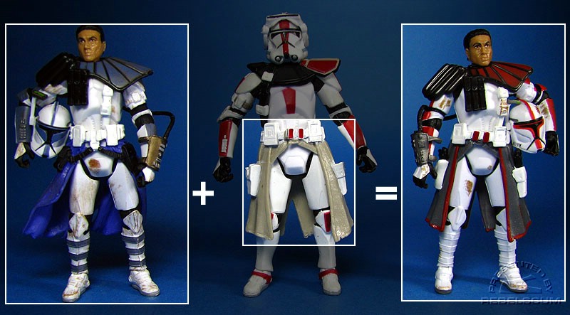 Recipe for ARC Trooper Commander