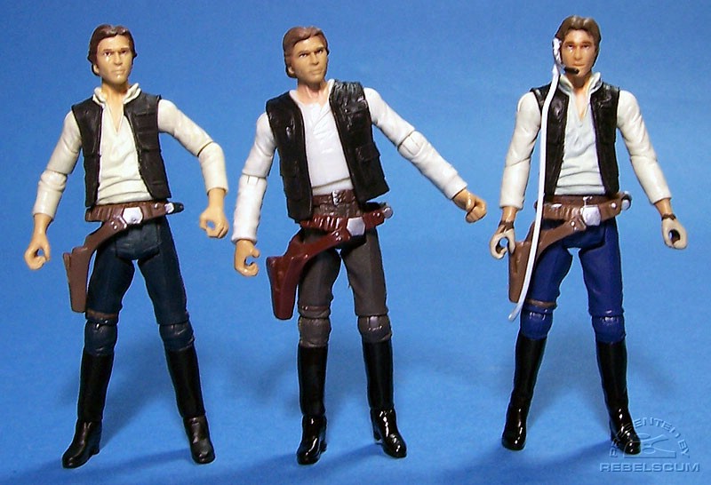 VOTC Han Solo | VTSC Han Solo (Endor) | TAC Han Solo (Smuggler)