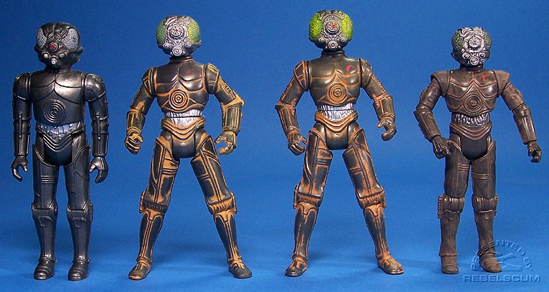 4-LOM figures:<br>Vintage ''Zuckuss'' | POTF2 | Hunt fo the Millennium Falcon | TAC