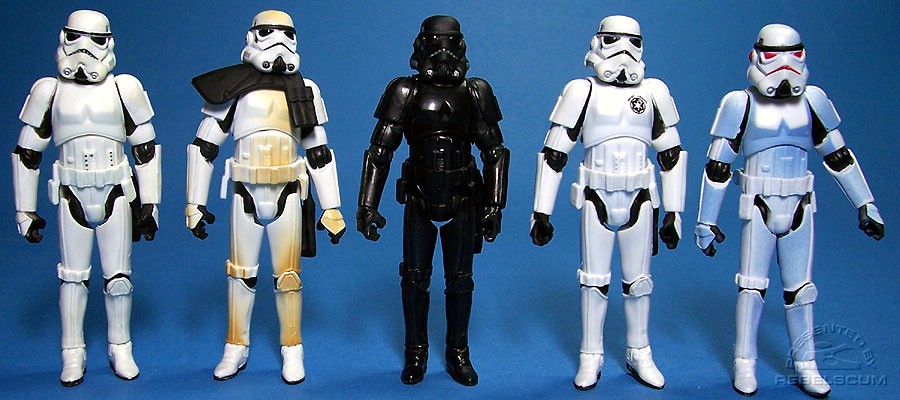 VOTC Stormtrooper | TSC Sandtrooper | Shadow Stormtrooper | 501st Stormtrooper | TAC Comic Packs