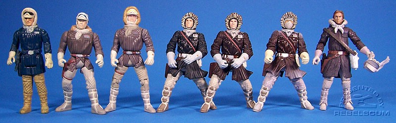 Vintage | POTF2 | Tauntaun | SAGA-blue | SAGA-brown | TAC tin | VTSC