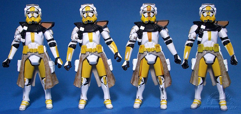 ROTS Commander Bly I | Version II | Version III | TAC Commander Bly (Betrayal on Felucia))