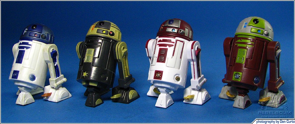 R2-D2 | R3-S6 (''Goldie'') | R4-P17 | R7-A7
