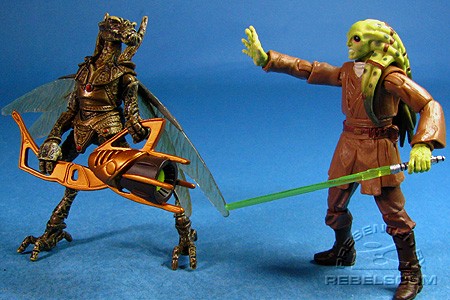 Kit Fisto & Geonosian Warrior