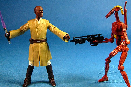 Mace Windu & Battle Droid Commander