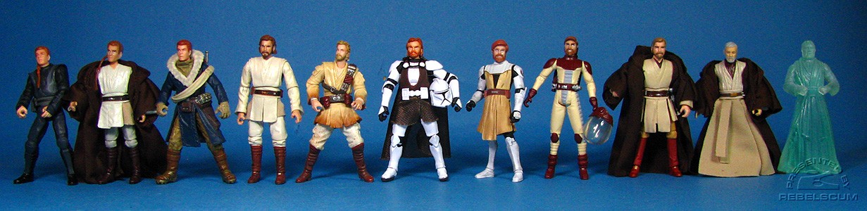 The various looks of Obi-Wan Kenobi
