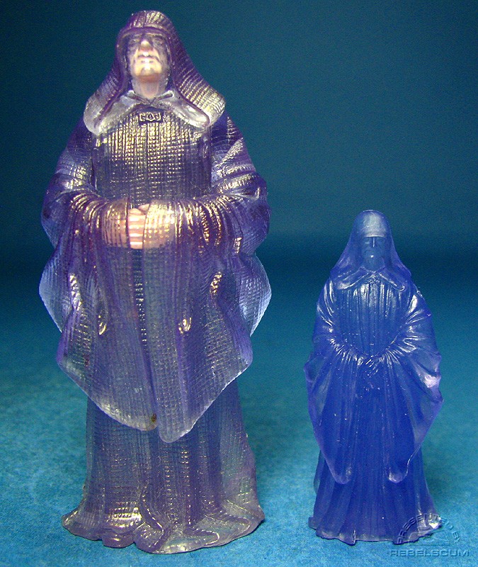 Darth Sidious Hologram Comparison