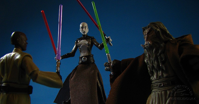 Dueling Asajj Ventress on Ruul