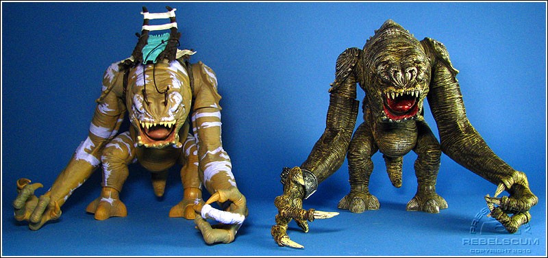 TAC Battle Rancor (The Force Unleashed) | TLC Jabba's Rancor (Return of the Jedi)