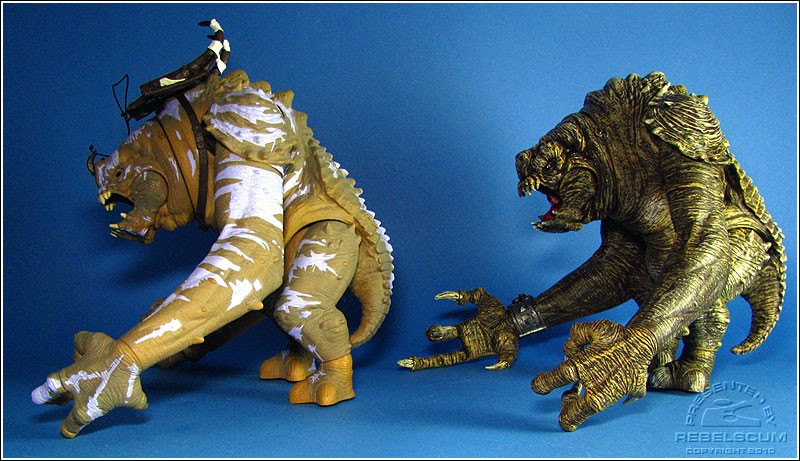 TAC Battle Rancor (The Force Unleashed) | TLC Jabba's Rancor (Return of the Jedi)