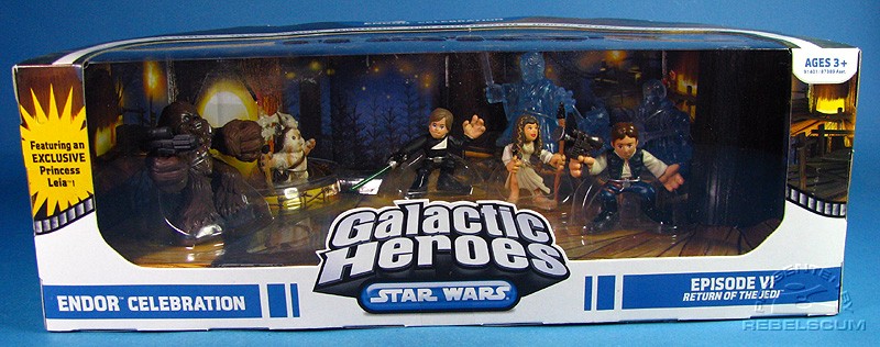 COM Forums - Galactic Heroes Cinema Scene Endor Celebration