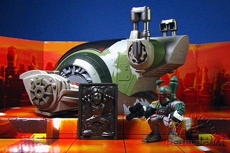 Slave I and Boba Fett