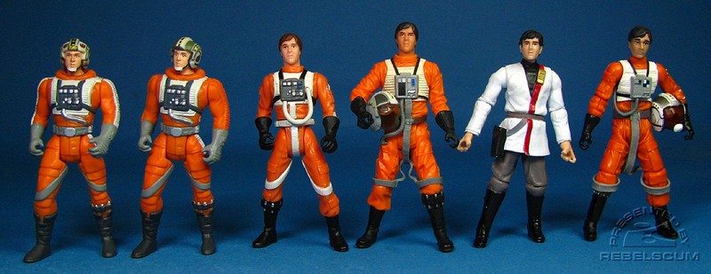 POTF2 Wedge (incorrect) | POTF2 Wedge (correct) | POTF2 Rebel Pilots | OTC Wedge | TLC Comic Packs | LC X-WIng Pilot