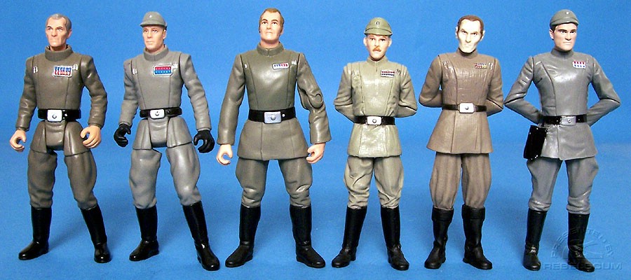 Grand Moff Tarkin | Capain Piett | Admiral Motti | Admiral Ozzel | Tarkin | General Veers