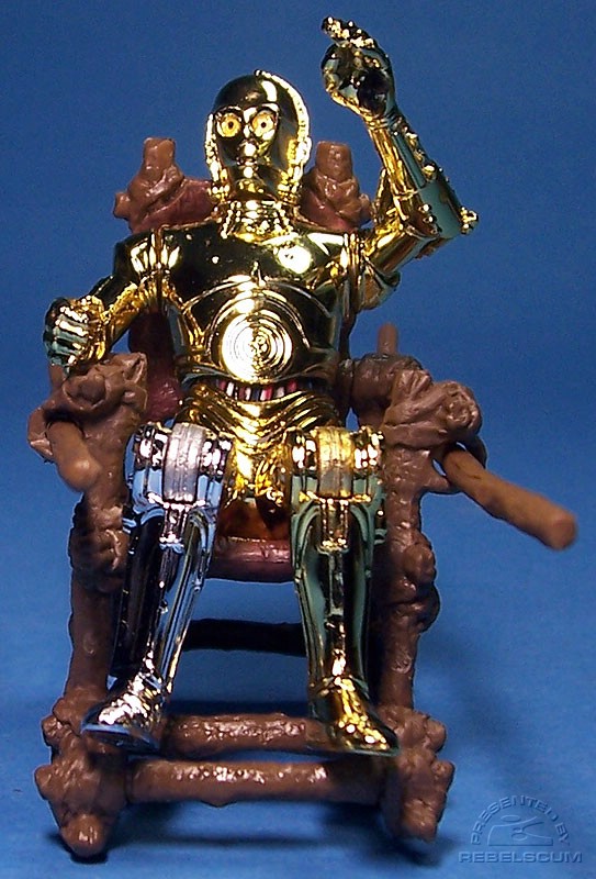 C-3PO with fixed knees