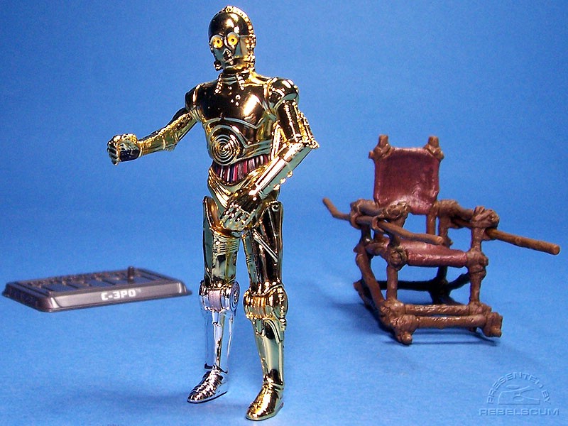 C-3PO with fixed knees