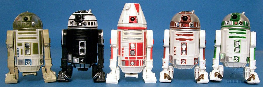 Astromech Droid Pack Series II (R3-Y2 | R2-X2 | R4-E1 | R2-M5 | R2-A6)