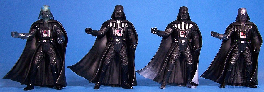 POTJ Darth Vader (Emperor's Wrath) | Saga Darth Vader (Imperial Forces) | OTC Darth Vader (Hoth) | TSC Darth Vader