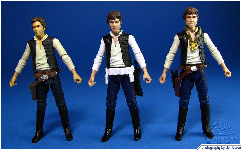 VOTC Han Solo | LC Han Solo (Death Star) | TVC Han Solo (Yavin Ceremony)