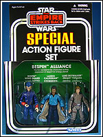STAR WARS ACTION FIGURE SET  THE EMPIRE STRIKES BACK KENNER 31696