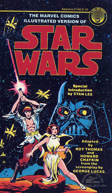 Marvel Comics Illustrated Version of Star Wars