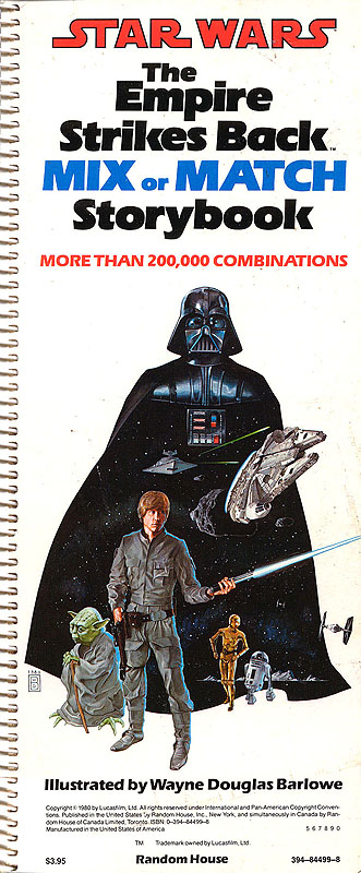 Star Wars: The Empire Strikes Back Mix or Match Storybook