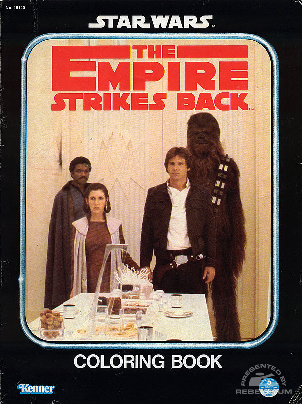 Star Wars: The Empire Strikes Back Coloring Book [Lando, Leia, Han, Chewbacca] - Softcover