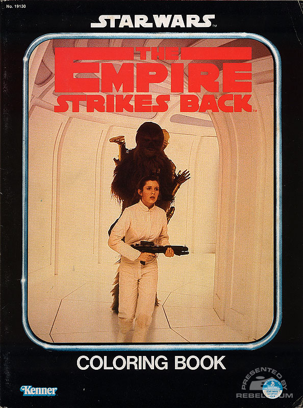 Star Wars: The Empire Strikes Back Coloring Book [Leia, Chewbacca, C-3PO]