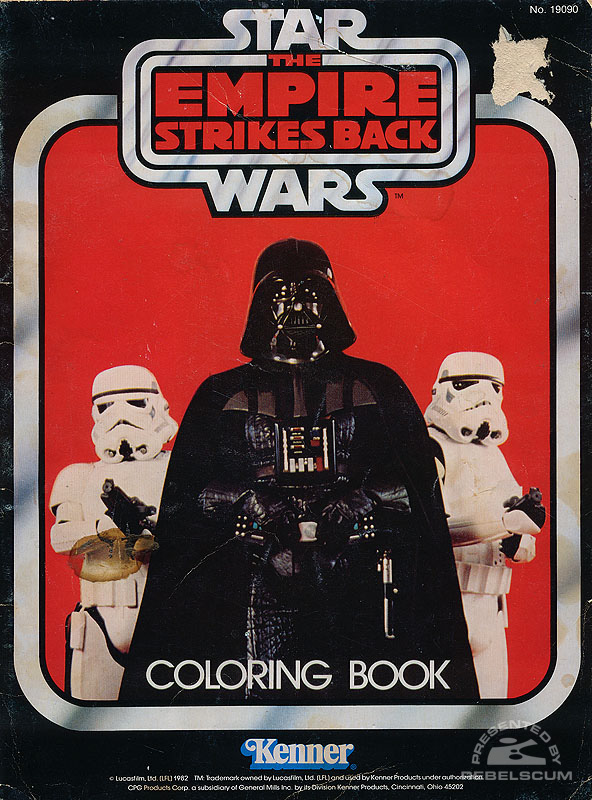 Star Wars: The Empire Strikes Back Coloring Book [Darth Vader and Stormtroopers] - Softcover