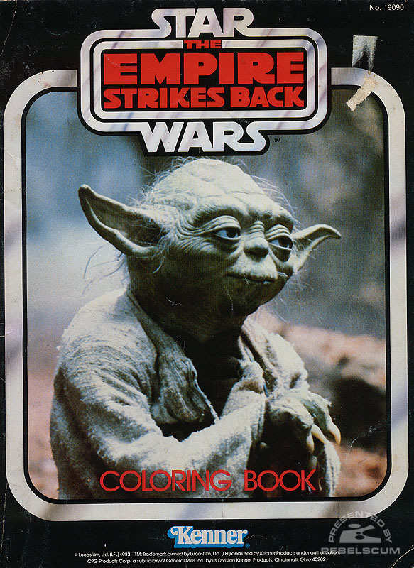 Star Wars: The Empire Strikes Back Coloring Book [Yoda] - Softcover