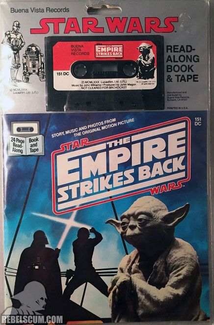 Star Wars: The Empire Strikes Back Read-Along (packaging)