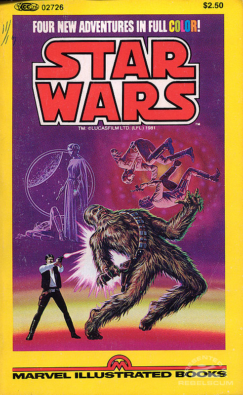 Marvel Comics Illustrated Version of Star Wars – Four New Adventures in Full Color!