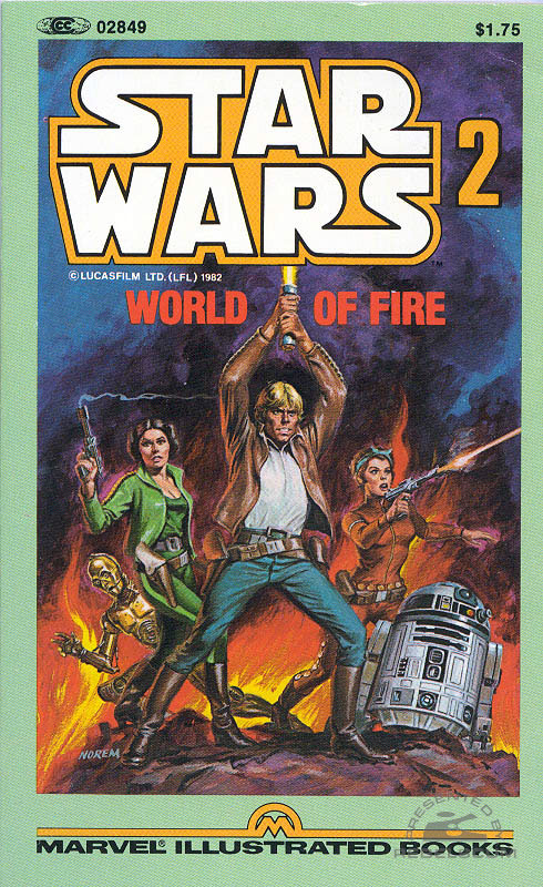 Marvel Comics Illustrated Version of Star Wars 2 – World of Fire - Paperback