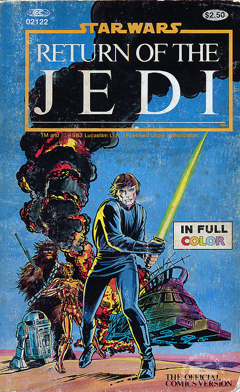 Marvel Comics Illustrated Version of Return of the Jedi