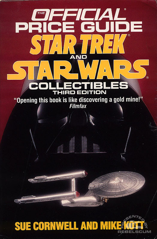 Official Price Guide to Star Trek and Star Wars Collectibles – Third Edition - Softcover